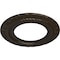 Ekena Millwork Claremont Ceiling Medallion (Fits Canopies up to 7"), 10 5/8"OD x 5 3/4"ID x 1/2"P, Stone Hearth CM10CLSHF - alternate 5